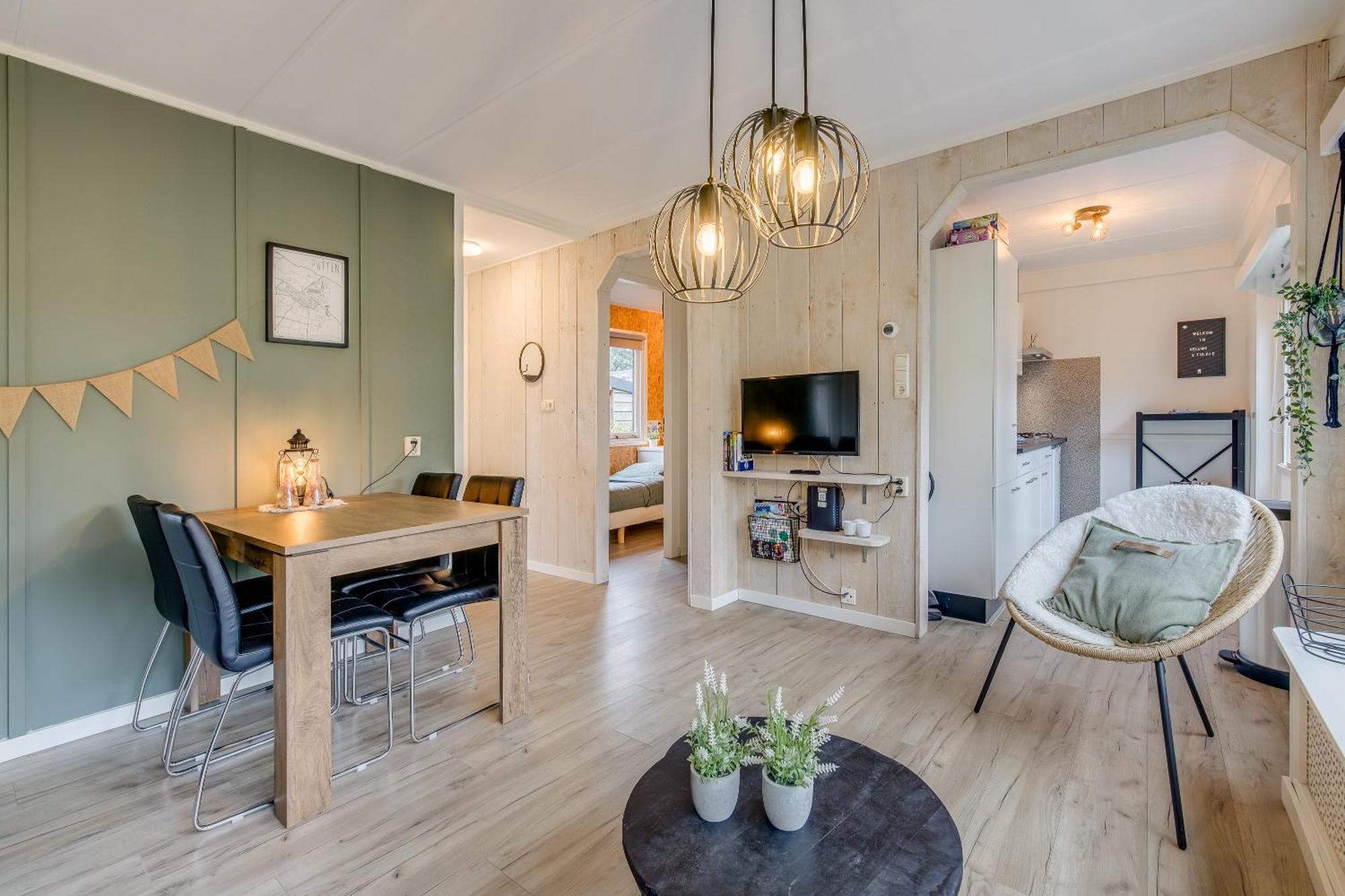 Chalet 'T Veluws Stulpje "Geniet, Ontspan En Droom Even Lekker Weg!" Putten Extérieur photo